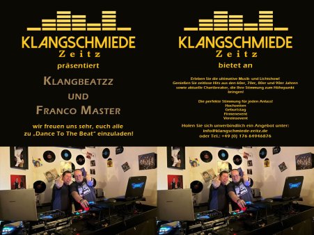 Dance To The Beat mit Klangbeatzz & Franco Master