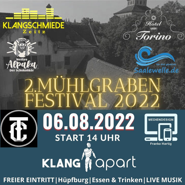 Plakat: 2. Mühlgrabenfestival 2022